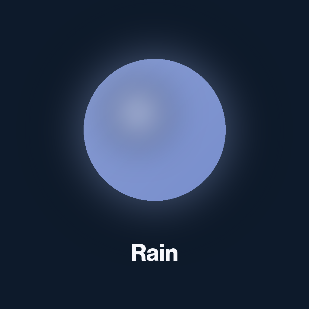 Rain cover art