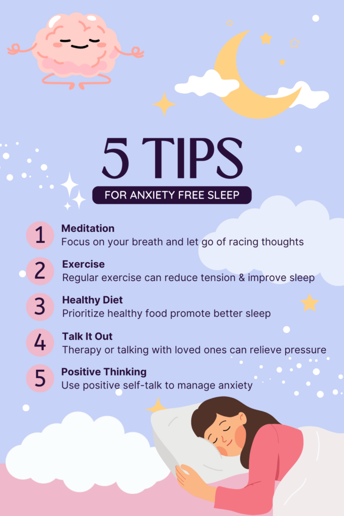 Pro tips for better sleep without anxiety